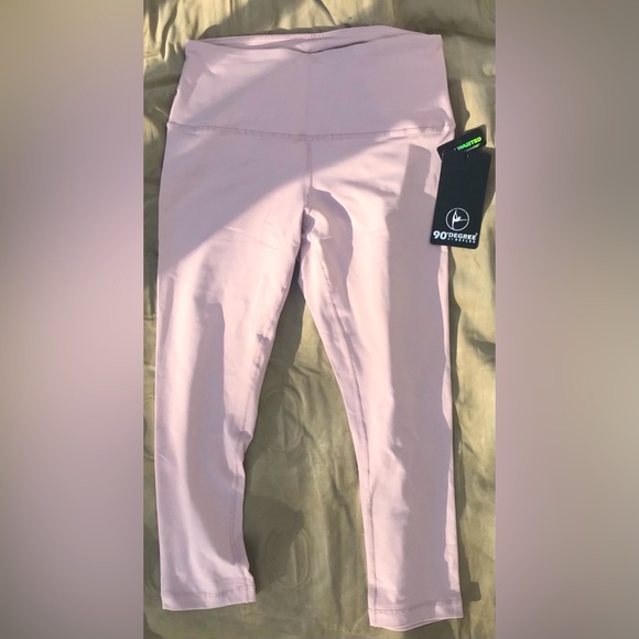 90 Degree By Reflex Pants - NWT 90 Degree By Reflex Pearled Pose High Waisted Athletic Legging - M
